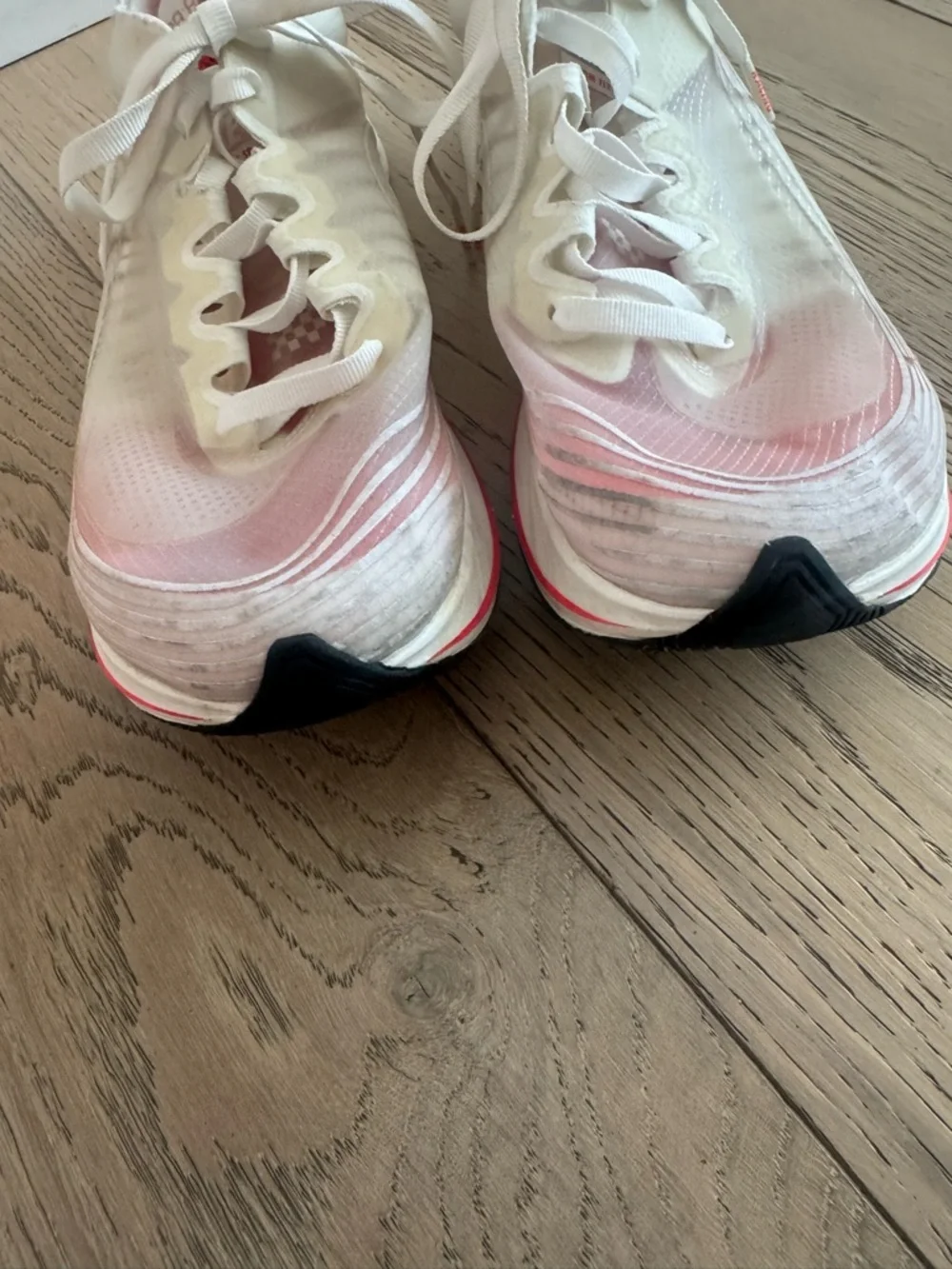 Nike Zoom Fly SP AJ8229 106 White Sail Bright Crimson US Size 9
